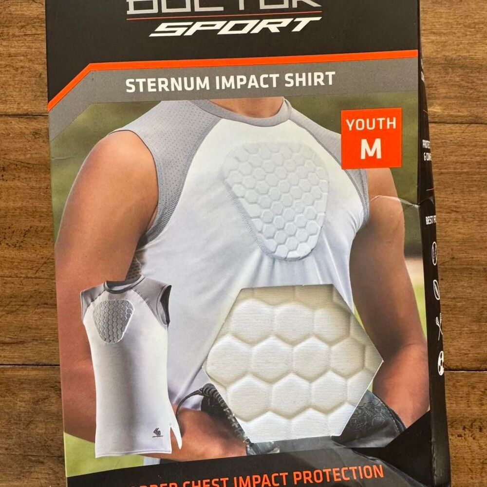 Shock Doctor sternum impact shirt